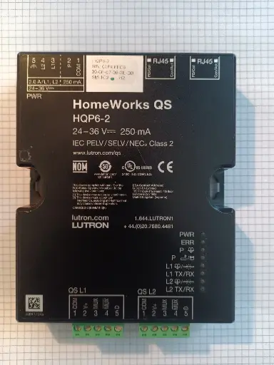 [HQP6-2] Processeur Lutron HQP6-2
